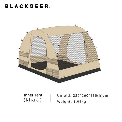 Inner Tent para Tienda Blackdeer Time Space Tunnel